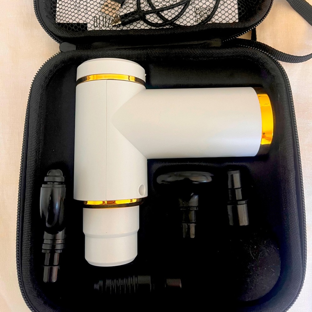 Massage Thera-gun | Brand new with case and attachments | Never used